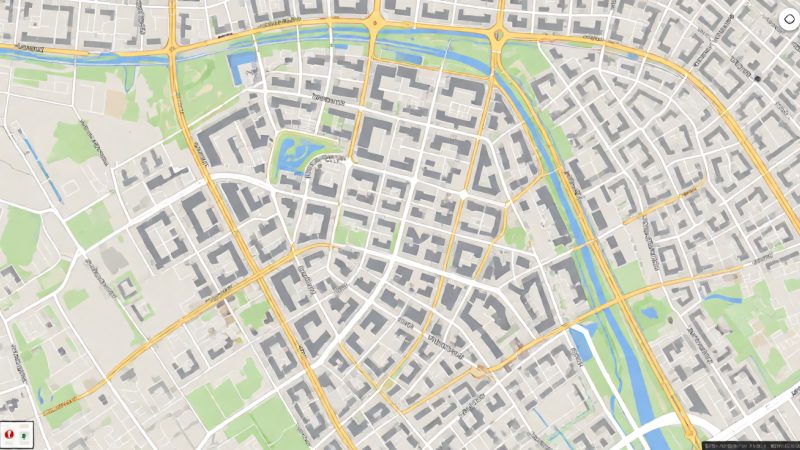 地图高德卫星地图 场景参考图